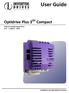 User Guide. Optidrive Plus 3 GV Compact. OEM AC Variable Speed Drive kW (1 2HP) Installation and Operating Instructions