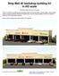Strip Mall #2 backdrop building kit in HO scale