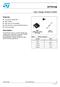 STTH108. High voltage ultrafast rectifier. Features. Description