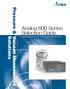 Pressure & Vacuum Measurement. Solutions. Analog 600 Series Selection Guide BARATRON ABSOLUTE CAPACITANCE MANOMETERS