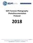 SDFI Forensic Photography PhotoDocumentation Protocol