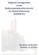 REGIONAL ARRANGEMENT ON THE RADIOCOMMUNICATION SERVICE FOR INLAND WATERWAYS TABLE OF CONTENTS