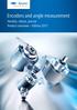 Encoders and angle measurement. Flexible, robust, precise Product overview Edition 2017
