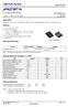 Data Sheet. P-channel MOSFET 30 V, 85 A, 2.8 mω. Description. Features. Ordering Information. Absolute Maximum Ratings (T A = 25 C) Thermal Resistance