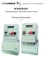 Energy Measurement and Management MT830/MT831. Three-phase electronic multi-function meter for industry. Technical Description. Version 1.