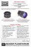 The only coma-corrector for Newtonian telescopes which does not increase the focal length. An f/4 Newton stays an f/4 Newton! Properties of the MPCC: