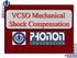 VCSO Mechanical Shock Compensation