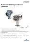 Rosemount 3051HT Hygienic Pressure Transmitter
