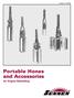 Catalog X-AN-5005B. Portable Hones and Accessories for Engine Rebuilding