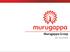 Murugappa Group. An Overview