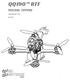 QQ190 RTF. Racing Drone. User Manual V.96 Q Page 1