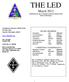 THE LED. March 2012 Published by the Livingston Amateur Radio Klub Howell, Michigan