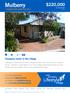 Mulberry $220,000 ESTABLISHED HOME FOR SALE