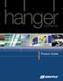 hanger systems Product Guide