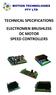 TECHNICAL SPECIFICATIONS ELECTROMEN BRUSHLESS DC MOTOR SPEED CONTROLLERS