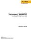 Victoreen 440RF/D. Operators Manual. Low Energy RF Shield Survey Meter
