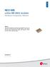 NEO-M8. u-blox M8 GNSS modules. Hardware Integration Manual