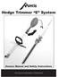 Hedge Trimmer E System