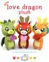 love dragon plush a free sewing pattern by