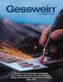 Gesswein. The Right Tools...The Right Company * * * * * * * * * *
