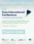 Fuse International Conference