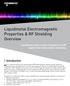 Liquidmetal Electromagnetic Properties & RF Shielding Overview