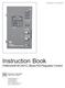 Instruction Book. HI/Beckwith M-2001C (Base-RS) Regulator Control. Howard Industries. HI Document , Revision 0. Utility Products Division