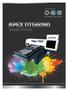 APEX DTG6090. Textile Printer. Specifications MULTIFUNKTIONAL DTG PRINTER