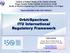 Orbit/Spectrum ITU International Regulatory Framework