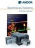 Spectroscopy Solutions. A Modular Approach