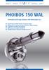 Components for Surface Analysis PHOIBOS 150 WAL. Hemispherical Energy Analyzer with Wide Angle Lens