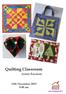 Quilting Classroom. Jennie Rayment. 13th December am