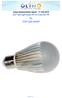 Lamp measurement report - 11 Feb 2013 E27 led light bulb XP-e Cree 8x1W by TOP.LED.SHOP