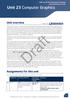 BTEC Level 2 First Information Technology Assessment Resource Pack Unit 23 Computer Graphics