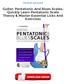 Guitar: Pentatonic And Blues Scales: Quickly Learn Pentatonic Scale Theory & Master Essential Licks And Exercises PDF