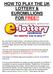 HOW TO PLAY THE UK LOTTERY & EUROMILLIONS FOR FREE!!