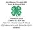 SAN DIEGO COUNTY 4-H ARTS & DESIGN DAY.! March 19, 2016 CHECK IN: 8:30 AM OPENING CEREMONIES: 9:30 AM INFORMATION AND REGISTRATION PACKET