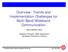 Overview: Trends and Implementation Challenges for Multi-Band/Wideband Communication