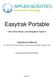 Easytrak Portable. Ultra-Short Base Line Navigation System. Operations Manual