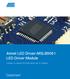 Atmel LED Driver-MSLB9061 LED Driver Module. Compact, 6-channel LED Driver Board with I 2 C Interface. Datasheet