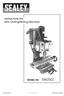 INSTRUCTIONS FOR. Mini Drilling/Milling Machine SM2502 MODEL NO: Original Language Version SM2502 Issue: 3(L) - 26/07/17. Jack Sealey Limited