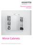 Mirror Cabinets. Planning & Installation Information