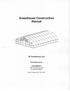 Greenhouse Construction Manual