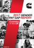 2017 GENDER PAY GAP REPORT. Cummins in the UK CUMMINS.COM