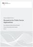 Biometrics for Public Sector Applications