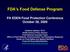 FDA s Food Defense Program