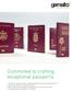 Committed to crafting exceptional passports