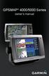 GPSMAP 4000/5000 Series. owner s manual