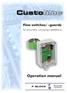 Flow switches/ -guards. for pneumatic conveying installations. Operation manual. Neue Technik. und Vertrieb