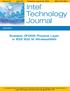 Intel Technology Journal